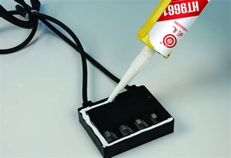 solar junction box adhesives|pv junction box sealing.